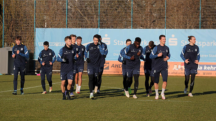 Am Mittwoch trainierte ein Teil der Mannschaft des TSV 1860 wieder.