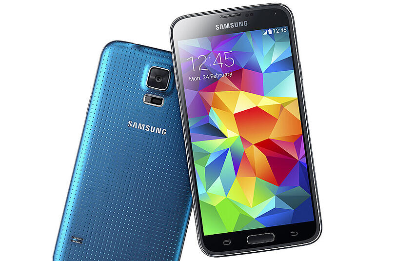 Das neue Samsung Galaxy S5 hat wie sein Vorgänger ein Plastik-Gehäuse.