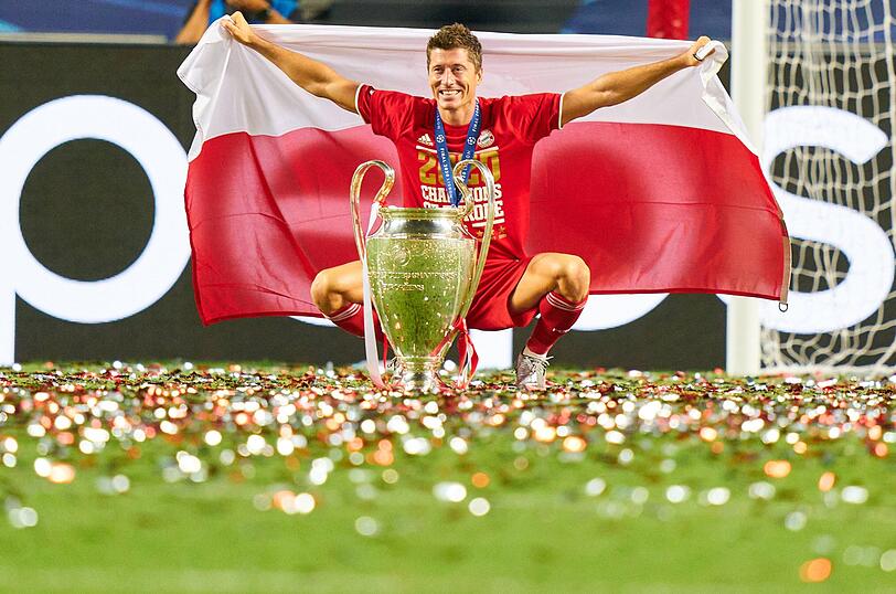 Der polnische Nationalstürmer sorgte mit seinen Toren mit dafür, dass der FC Bayern das Triple holte.