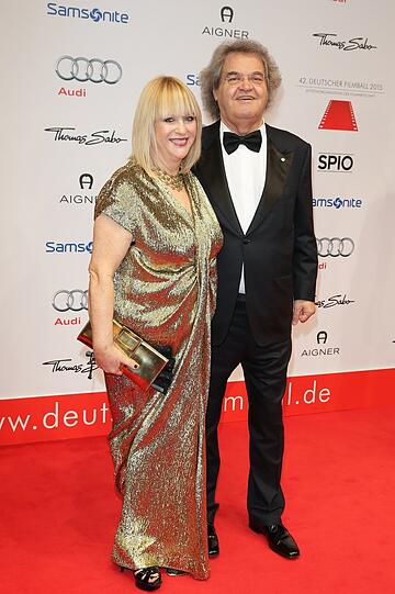 Patricia Riekel mit Lebensgefährten Helmut Markwort