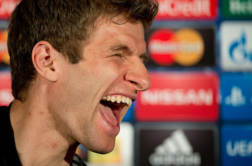 Bayerns Spaßvogel vom Dienst: Thomas Müller