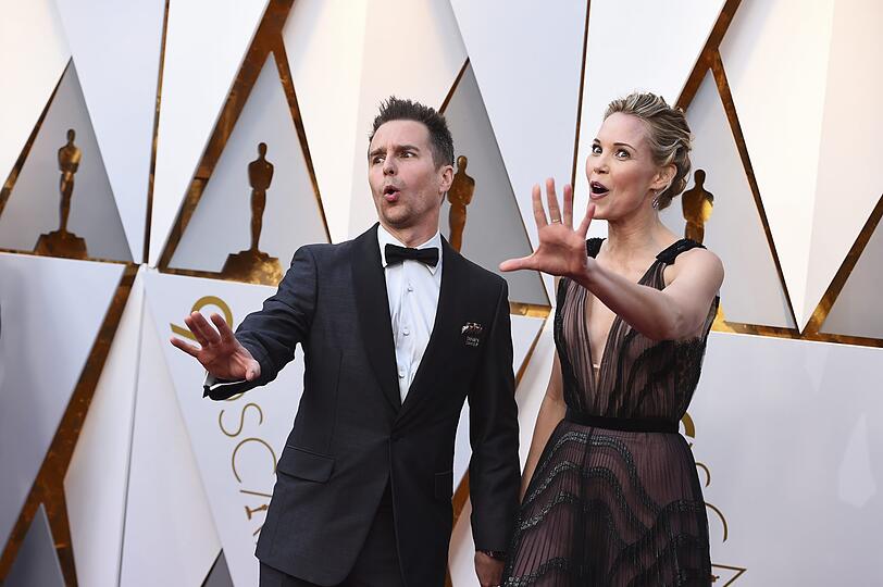 Sam Rockwell (bester Nebendarsteller) und Leslie Bibb
