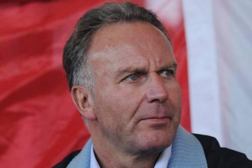 Froh, dass Bayern für die Champions League gesetzt sind: Vorstandsboss Karl-Heinz Rummenigge.