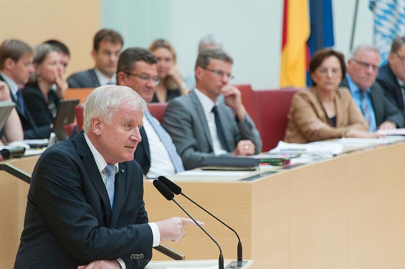 Horst Seehofer am Mittwoch in der letzten Plenarsitzung vor der Sommerpause.