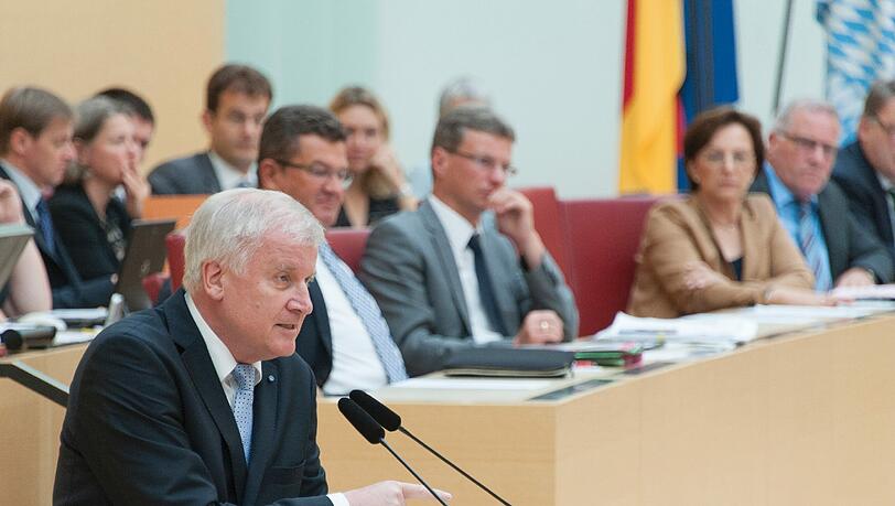 Horst Seehofer am Mittwoch in der letzten Plenarsitzung vor der Sommerpause. Horst Seehofer am Mittwoch in der letzten Plenarsitzung vor der Sommerpause.