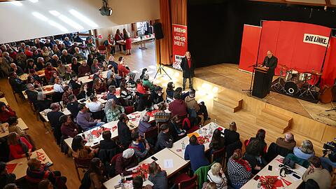 Auch Gregor Gysi spricht beim politischen Aschermittwoch der Linken.