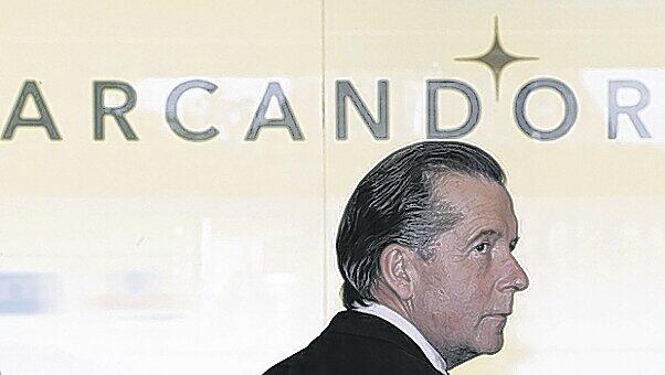 Der letzte Arbeitstag? Karl-Gerhard Eick und Arcandor gehen in die Insolvenz.Foto: dpa Der letzte Arbeitstag? Karl-Gerhard Eick und Arcandor gehen in die Insolvenz.Foto: dpa