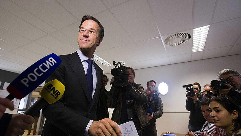 Der niederländische Ministerpräsident Mark Rutte. Der niederländische Ministerpräsident Mark Rutte.