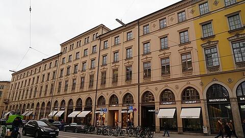Kosteten über 250 Millionen Euro: die noblen Häuser in der Maximilianstraße 12 bis 14.
