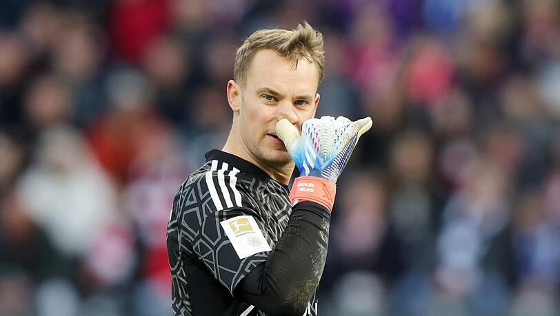 Sie werden nun ein ernstes Gespräch führen: Manuel Neuer (l.), Oliver Kahn (oben) und Hasan Salihamidzic.