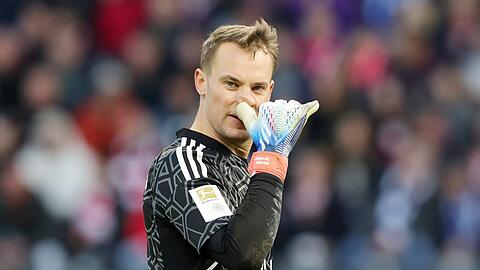 Sie werden nun ein ernstes Gespräch führen: Manuel Neuer (l.), Oliver Kahn (oben) und Hasan Salihamidzic.