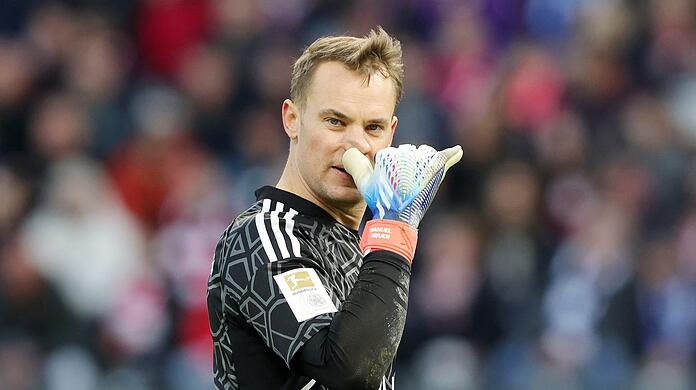 Sie werden nun ein ernstes Gespräch führen: Manuel Neuer (l.), Oliver Kahn (oben) und Hasan Salihamidzic.