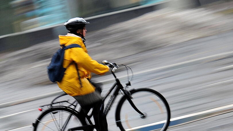 Haben es nicht immer leicht: Radfahrer. Haben es nicht immer leicht: Radfahrer.