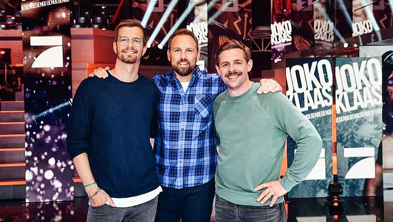 Joko Winterscheidt, Steven Gätjen und Klaas Heufer-Umlauf in der Show "Joko & Klaas gegen ProSieben" Joko Winterscheidt, Steven Gätjen und Klaas Heufer-Umlauf in der Show "Joko & Klaas gegen ProSieben"