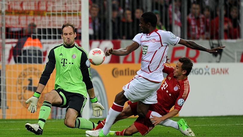 Tom Starke im Tor des FC Bayern München.