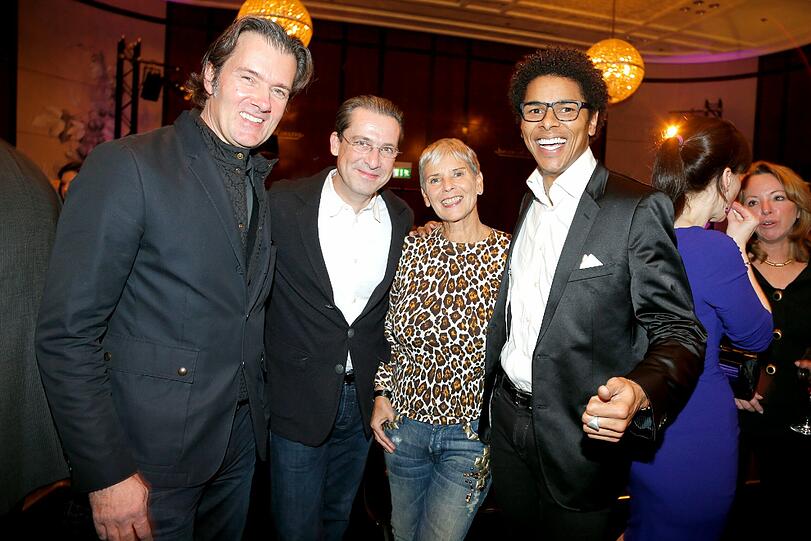 John Jürgens, Jochen Eisenmann, Heidi Kranz und Colien Rich (v. li.)