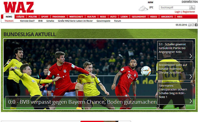 Die Pressestimmen zum Spiel zwischen Borussia Dortmund und dem FC Bayern München.