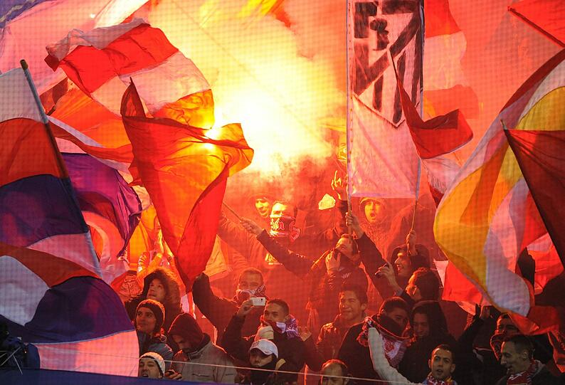 Heiß geht's her im Estadio Vicente Calderón. Sicher auch am Mittwoch gegen die Bayern.