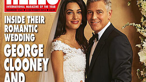 Romantische Hochzeit in Venedig: Amal Alamuddin und George Clooney