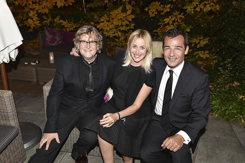 Martin Krug, Lisette Ibata und Erol Sander