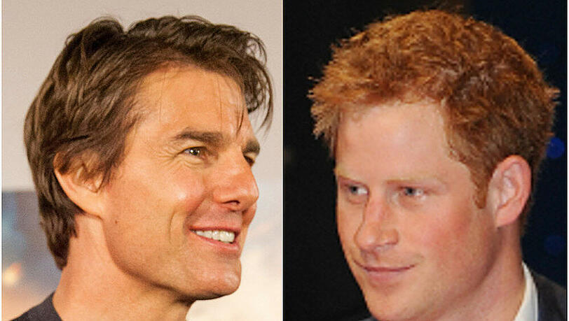 Arbeiten Tom Cruise (li.) und Prinz Harry bald zusammen an einem "Top Gun"-Sequel? Arbeiten Tom Cruise (li.) und Prinz Harry bald zusammen an einem "Top Gun"-Sequel?