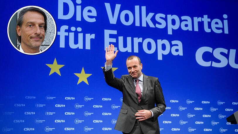 Bescheidenheit ist eine Zier: AZ-Politik-Vize Clemens Hagen über Manfred Weber.