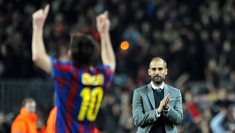 Lionel Messi und Pep Guardiola prägten beim FC Barcelona eine Ära.