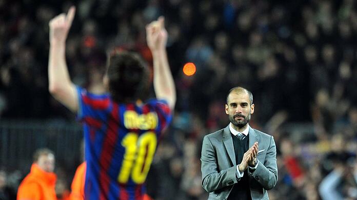 Lionel Messi und Pep Guardiola prägten beim FC Barcelona eine Ära.