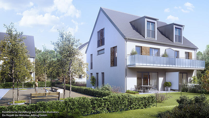 Doppelhaus mit schöner Lage in idyllischem Wohnviertel