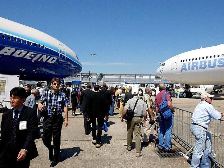 Boeing 777 und Airbus A340: Laut WTO sind den Europäern durch die illegalen Subventionen "bedeutende Verkäufe entgangen".