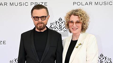 Björn Ulvaes besuchte am 21. Mai 2024 zusammen mit seiner Freundin Christina Sas die Polarmusikpreis-Verleihung in Stockholm.