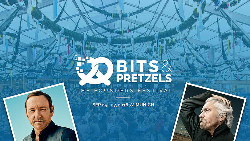 Bits & Pretzels: Die Gründerkonferenz erwartet 2016 neue Rekord-Teilnehmerzahlen.