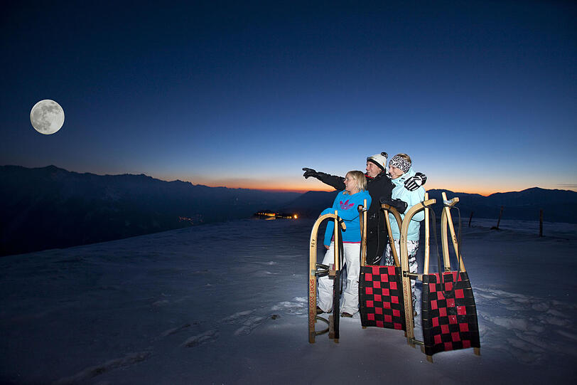 In der Skiarena Wildkogel kommen auch Romantiker auf ihre Kosten.