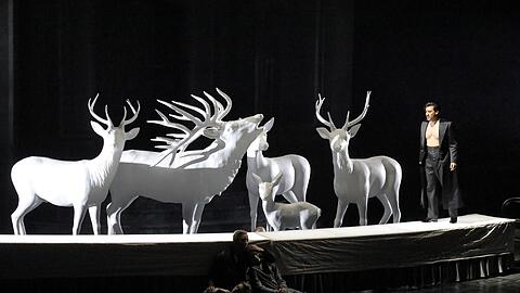 Verdis "I masnadieri" im Nationaltheater.