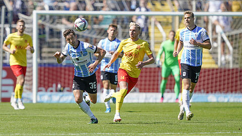 Der TSV 1860 München war gegen den  SV Meppen die klar spielbestimmende Mannschaft, am Ende reichte es dennoch nur zu einem 1:1.