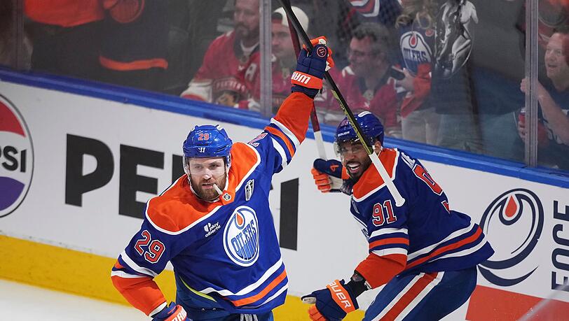 Leon Draisaitl erzielte das erste Tor der Stanley-Cup-Finals schon nach 66 Sekunden.
