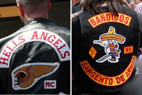 Verfeindet: "Hells Angels" und die "Bandidos"