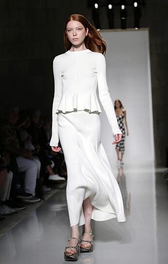 Victoria Beckham findet nicht, dass ihre Models zu dünn sind.