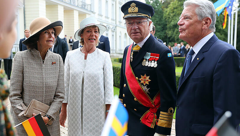 Empfang im Schloss Bellevue bei Bundespäsident Joachim Gauck. Empfang im Schloss Bellevue bei Bundespäsident Joachim Gauck.