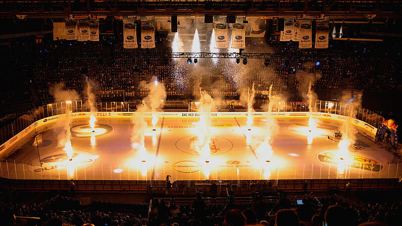 So sah's am 1. Januar beim HALLElujah in der Münchner Olympiahalle aus.