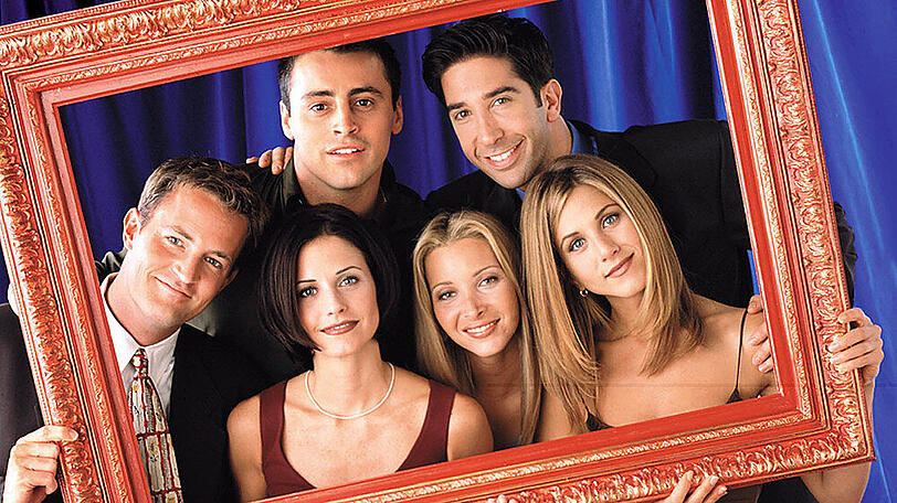 Die "Friends" in den Neunzigern