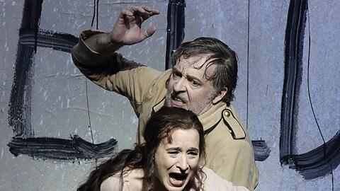 Christian Gerhaher als Wozzeck im Nationaltheater.