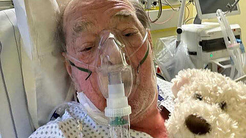 Star-Komponist Ralph Siegel nach dem Eingriff. Vor der Operation hatte er Angst.