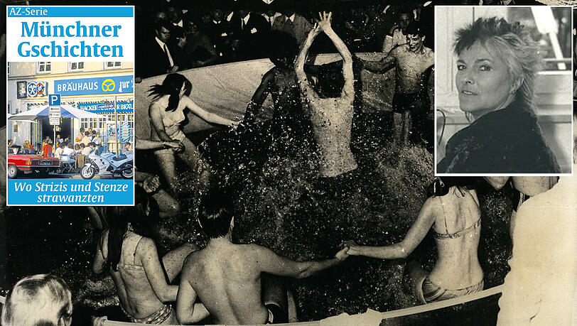 Eine Party im Blow Up in den 60er-Jahren. Im kleinen Bild unsere Autorin Barbara Schmidt, die hier in den 80ern feierte.