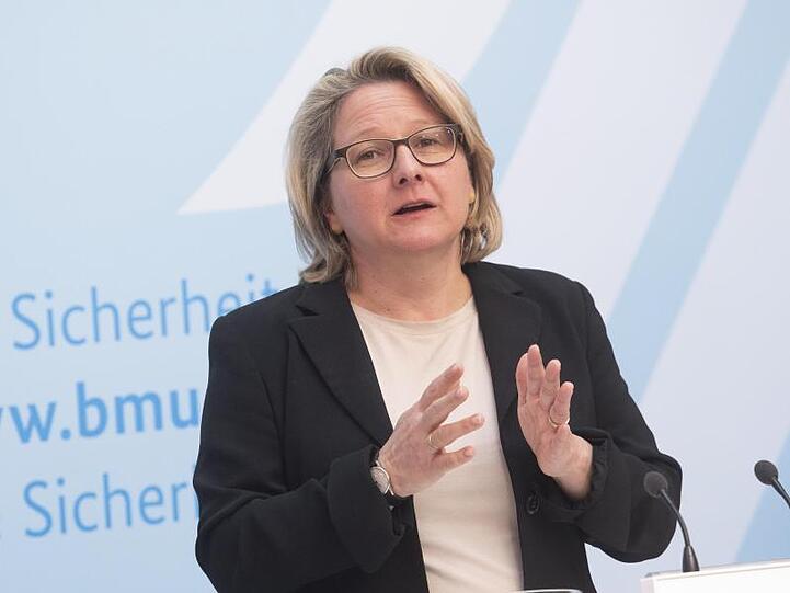 Bundesumweltministerin Svenja Schulze Anfang April in Berlin.