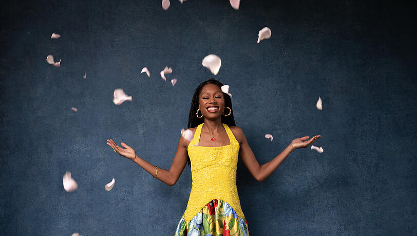 Die Pianistin Isata Kanneh-Mason. Die Pianistin Isata Kanneh-Mason.