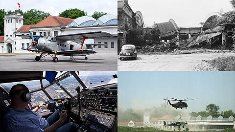 Für Flugzeug-Nostalgiker: Aktuelle und historische Bilder von der Flugwerft Schleißheim zum Durchklicken.