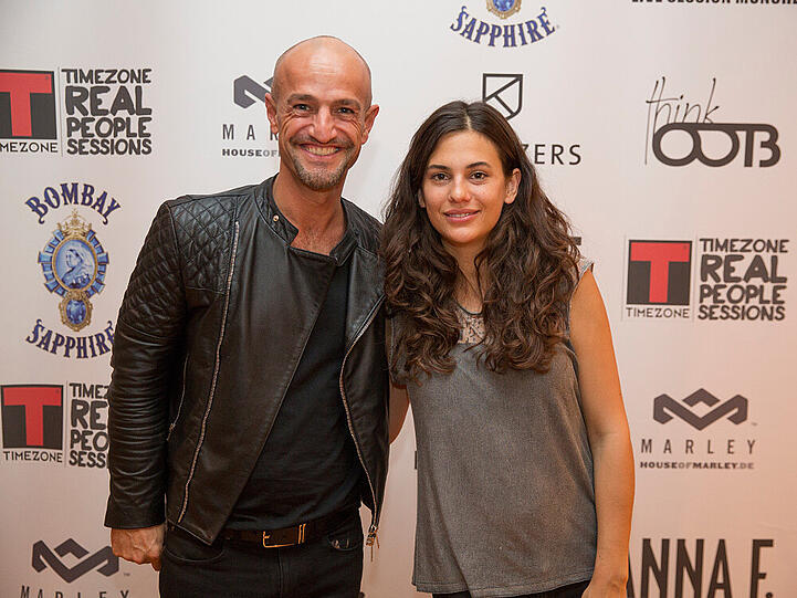 Peyman Amin (l.) zeigte sich begeistert vom Auftritt von Anna F.