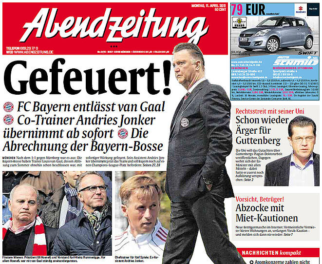 Jahres-Rückblick: Rückblick: Das Jahr 2011 in AZ-Schlagzeilen - München - Abendzeitung München