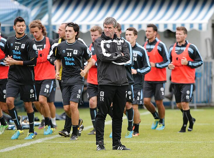 Am Dienstag ist der Trainingsplatz leer: Friedhelm Funkel gab seiner Mannschaft frei.